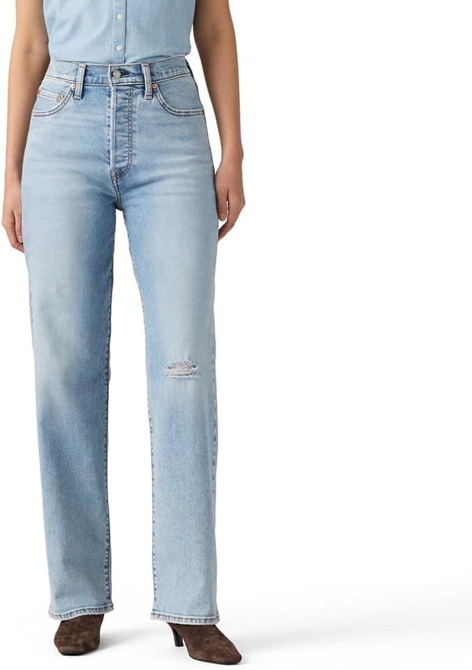 Levi's Women's Ribcage Straight Full Length Jeans