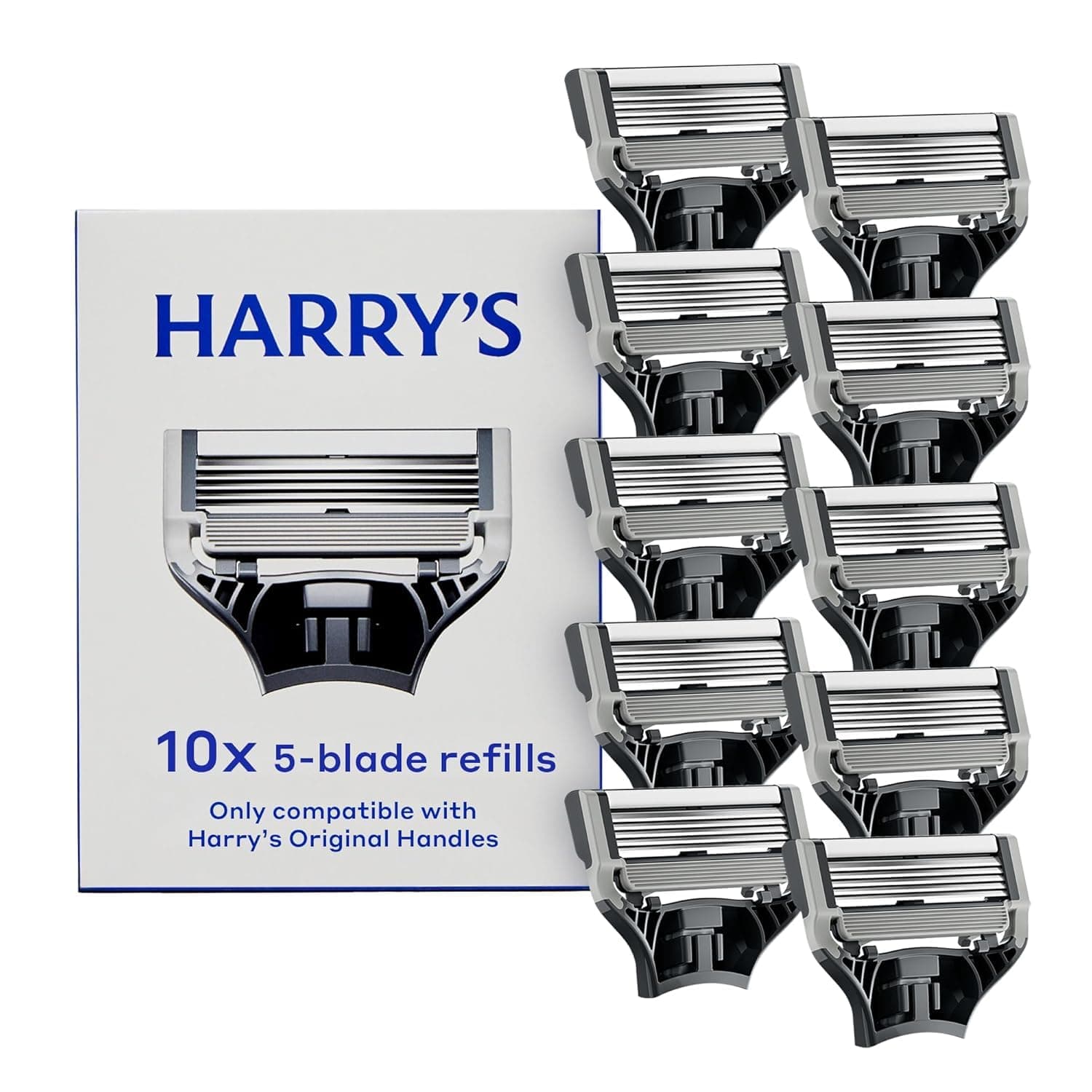 Harry's Original Razor Blades for Men - 10 Count