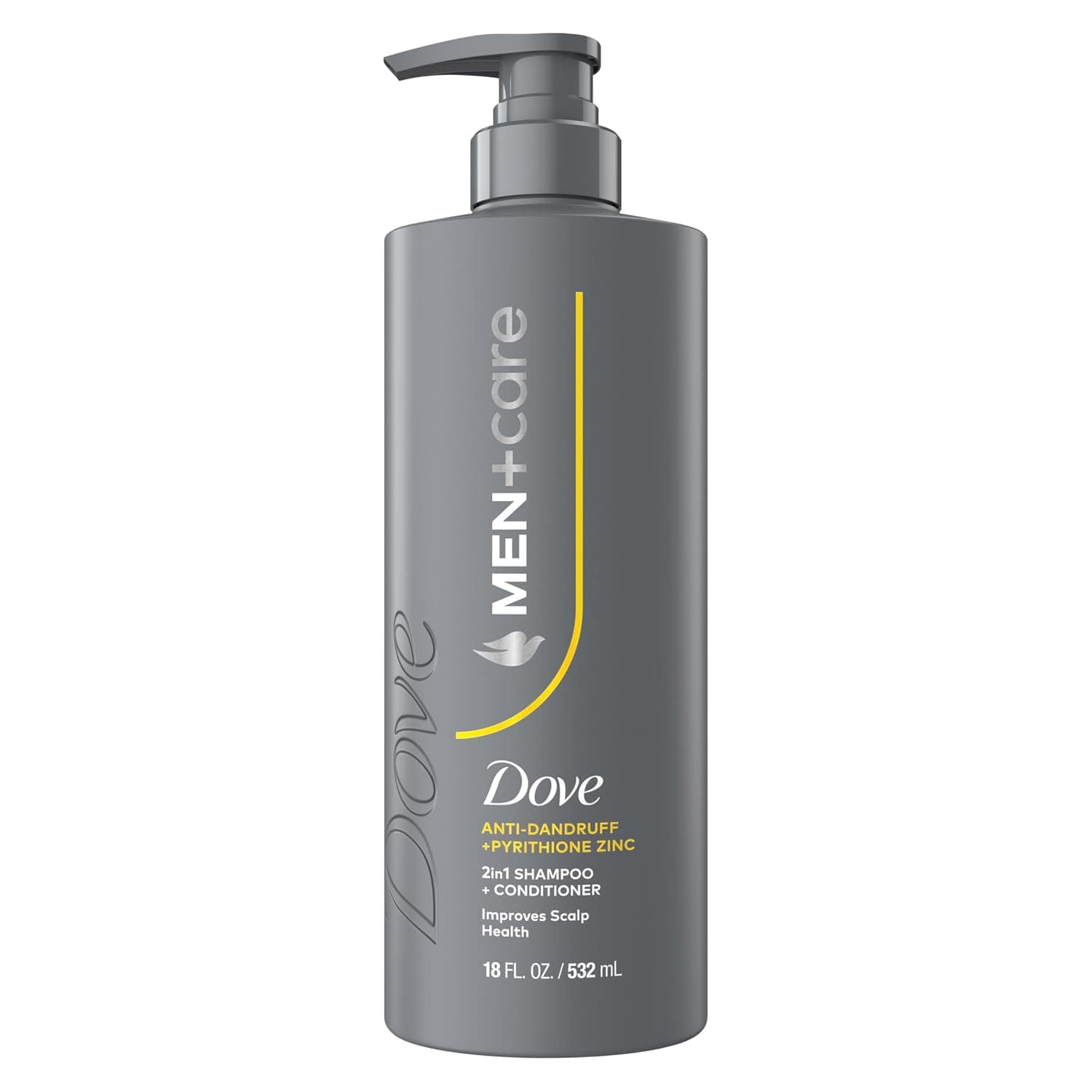 DOVE MEN + CARE 2-in-1 Shampoo + Conditioner Anti-Dandruff 1 ct, 18 oz