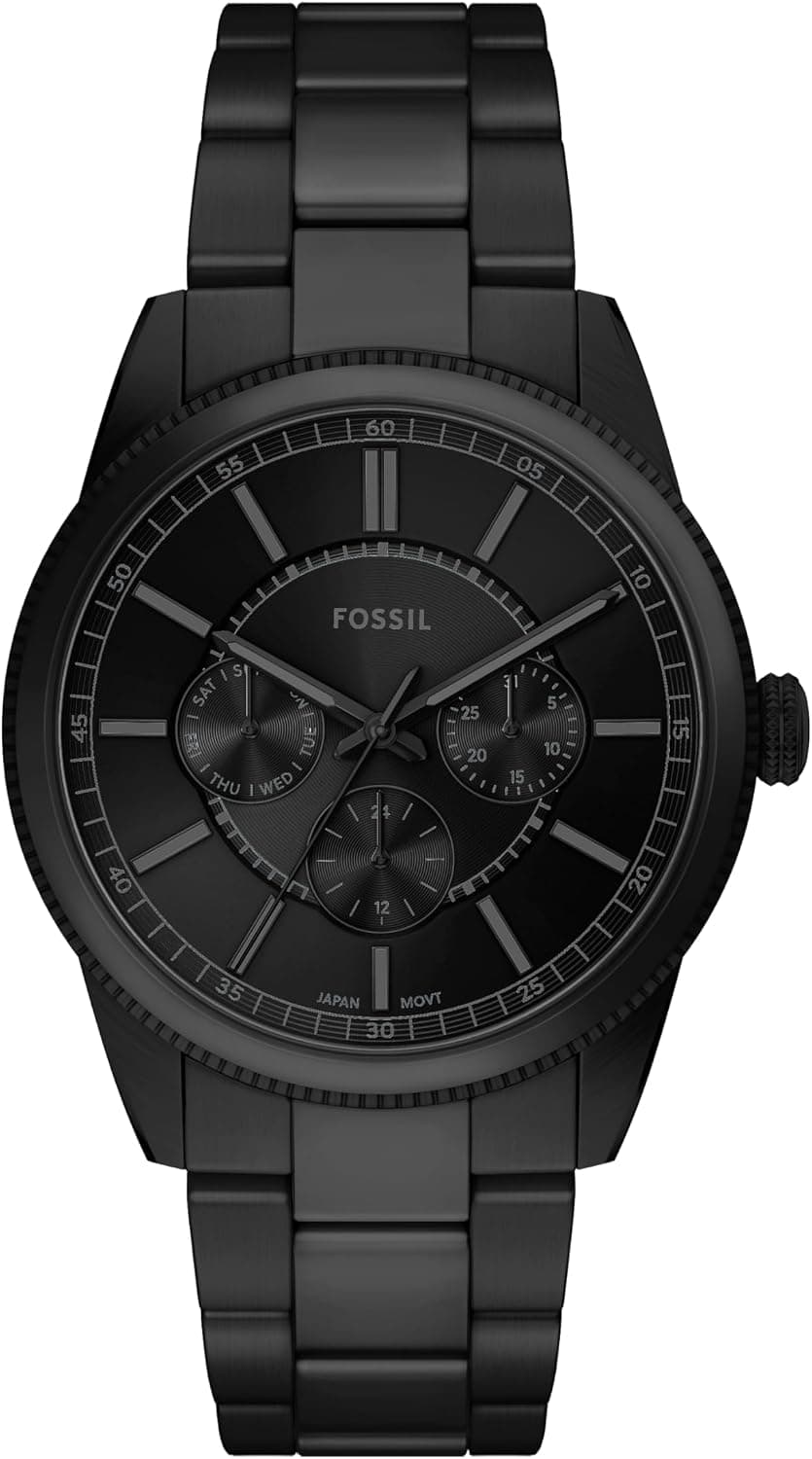 Fossil Men's Watch, Pearson Multifunction Stainless Steel Watch for Men